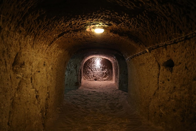 Ciudad subterránea de Derinkuyu en Capadocia