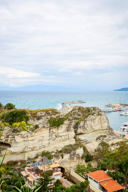 La ciudad de Tropea en la provincia de Vibo Valentia