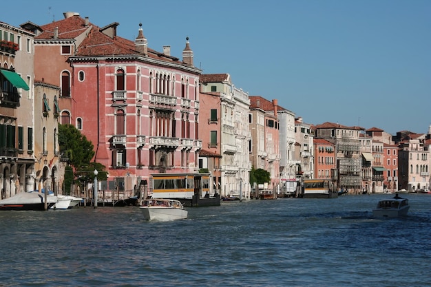 Ciudad de Venecia en Italia