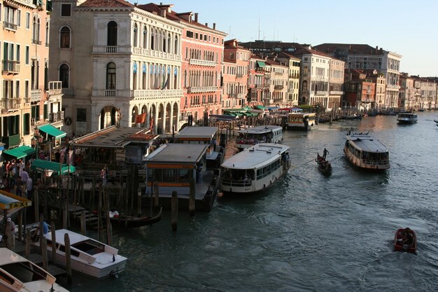 Ciudad de Venecia en Italia