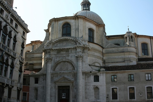 Ciudad de Venecia en Italia