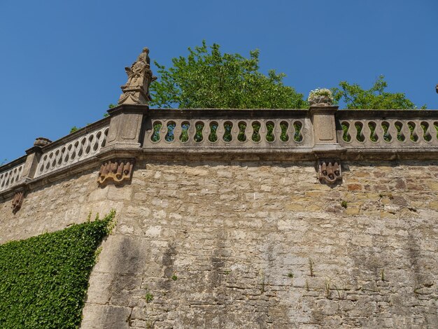 Foto la ciudad de würzburg en baviera