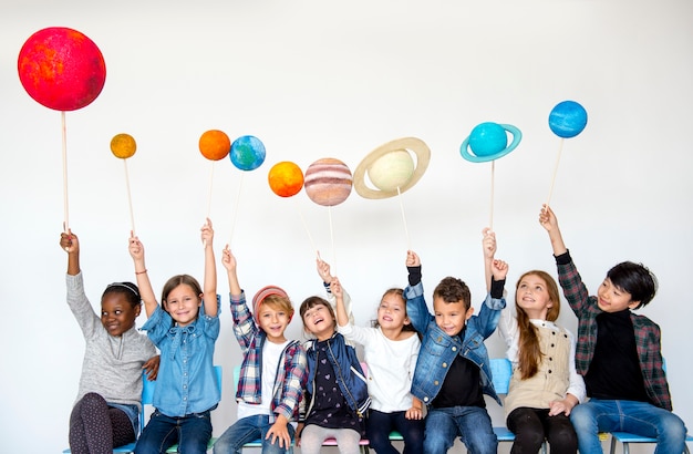 Foto clase de astronomía