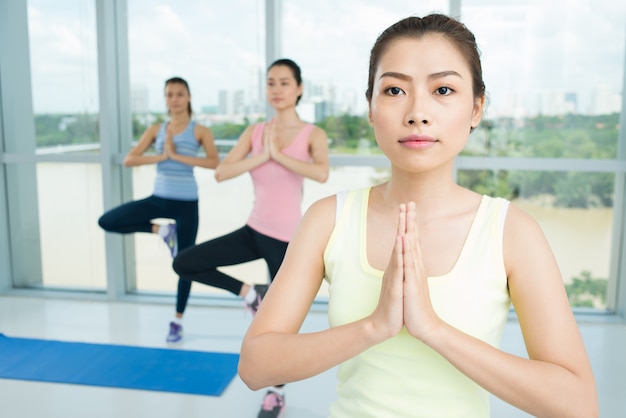 Clase de yoga