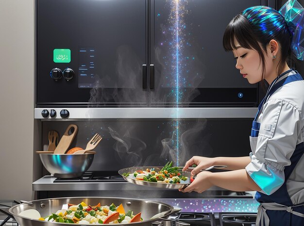 Clases de cocina holográfica