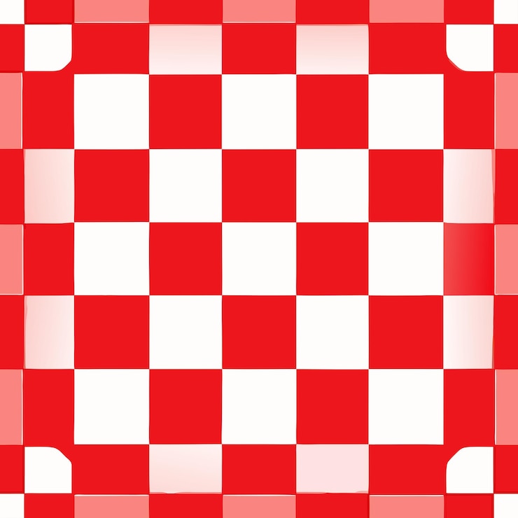Foto el clásico patrón a cuadros rojo y blanco es ideal para textiles y diseños