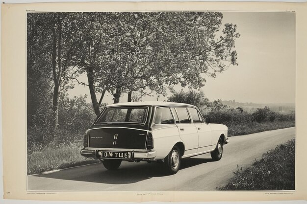 Clássico preto e branco cor estilo retro foto antiga estilo simples senso de idade longa história