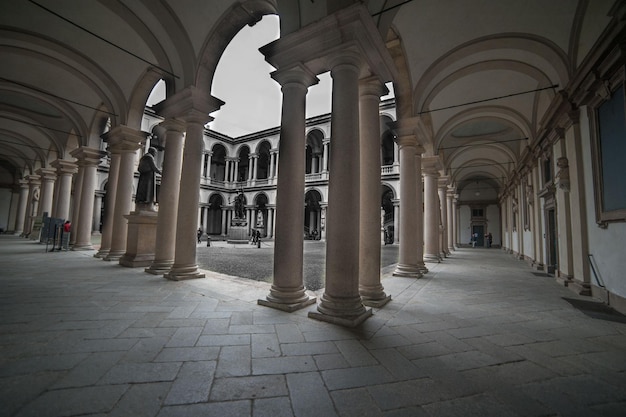 Claustro de la Academia de Bellas Artes de Brera