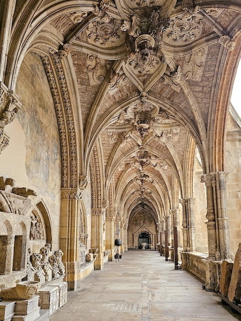 Claustro gótico da catedral de Leão