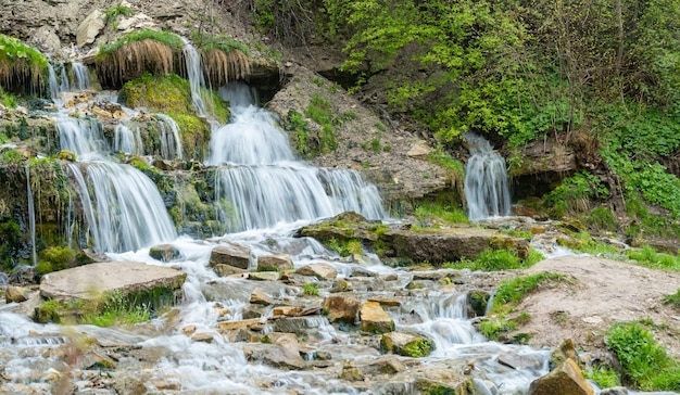 Claves eslovenas o arroyos de los doce apóstoles objeto natural y turístico santuario ortodoxo rusia