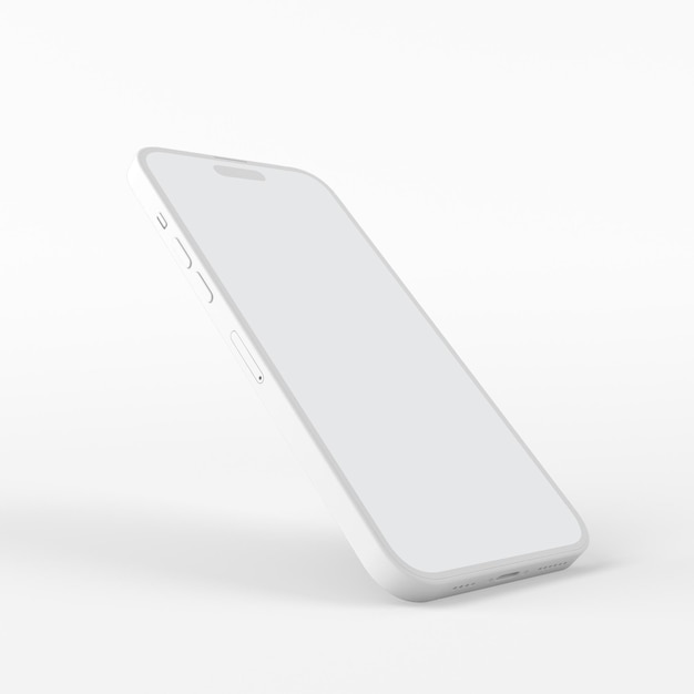 Clay Phone 14 Pro Vista izquierda en fondo blanco