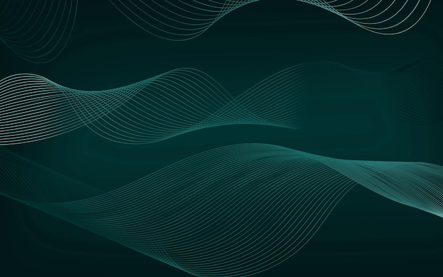 Clear Teal Abstract Diseño de fondo creativo