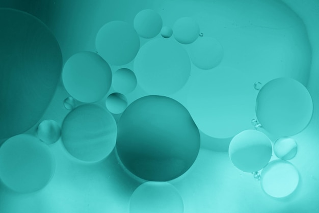 Clear Teal Water Bubble Abstract Fondo para imágenes impresionantes