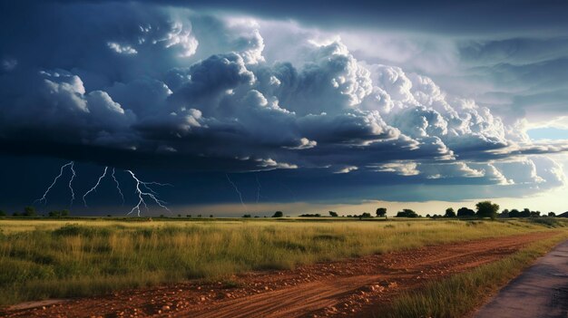 Foto clima dramático y tormentas