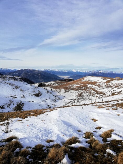 Foto clima polar em malga san giorgio