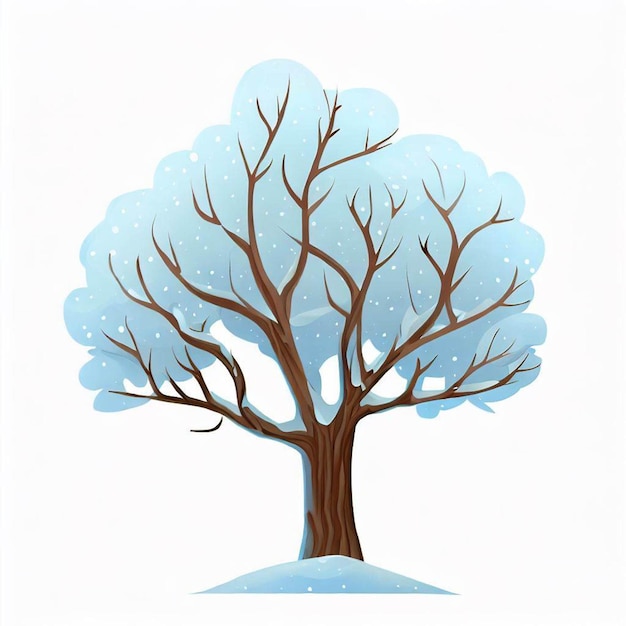 El clip art del árbol