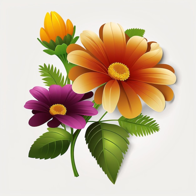 ClipArt-Cartoon-Blume