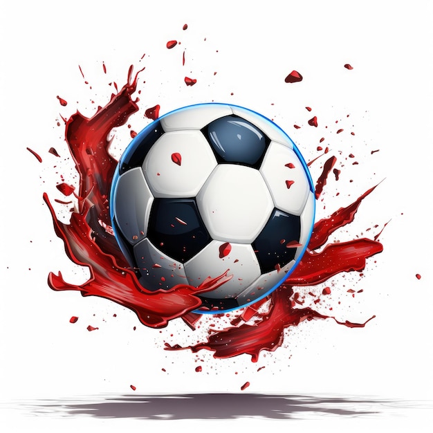 Clipart de bola de futebol adicionando diversão aos seus projetos