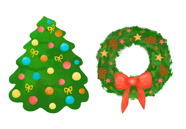 Clipart de decoração de natal