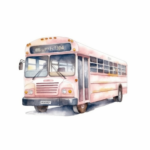 clipart de ônibus escolar