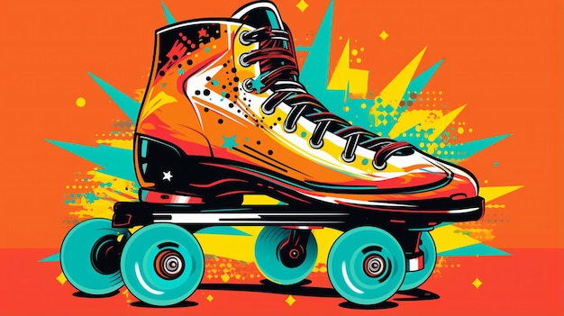 clipart de patins