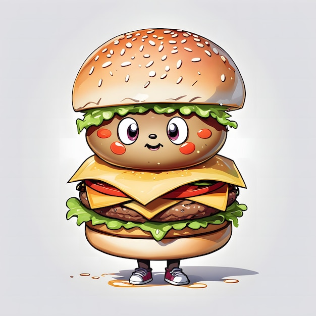 Foto el clipart de la hamburguesa.