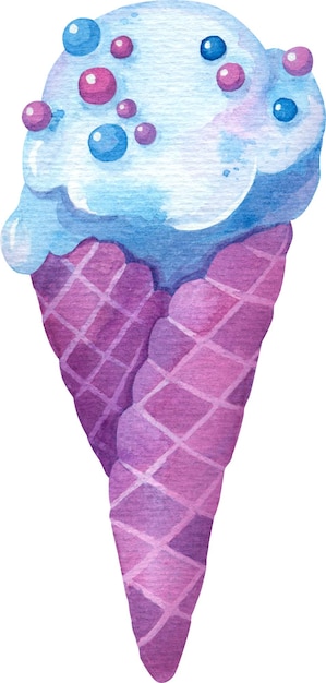 El clipart del helado de caramelo