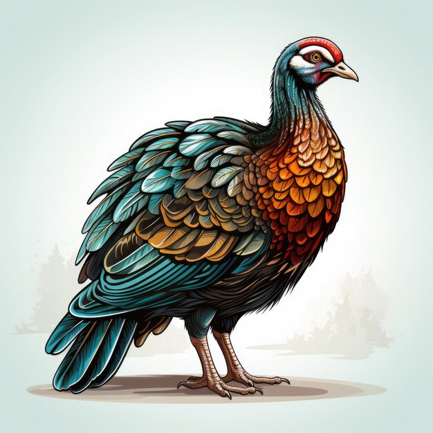 Clipart del pavo de Acción de Gracias