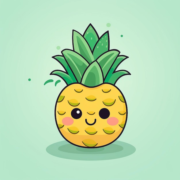 Foto el clipart de la piña