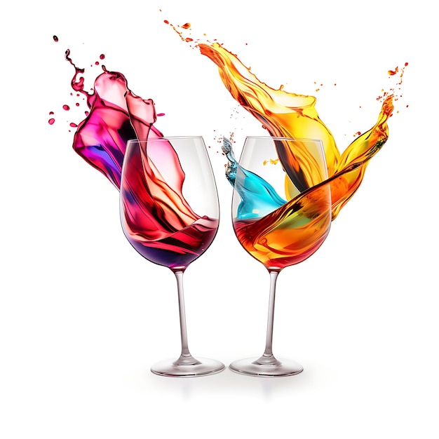 Clipart de vidrio para el vino