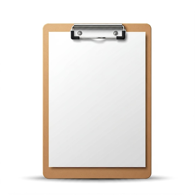 un clipboard con un clipboard que dice la palabra en él