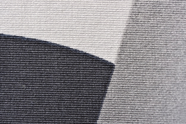 Foto close de tecido de malha de lã de máquina