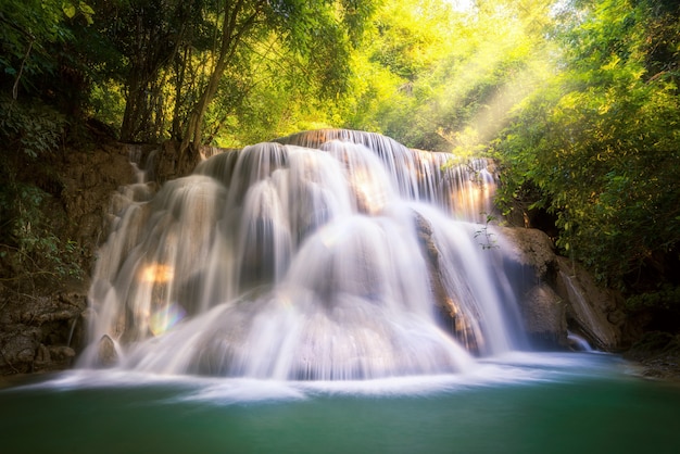 Close na cachoeira Huai Mae Khamin