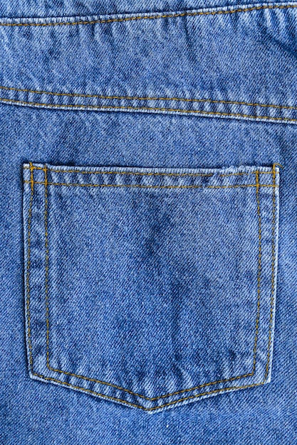 Close up bolso jeans