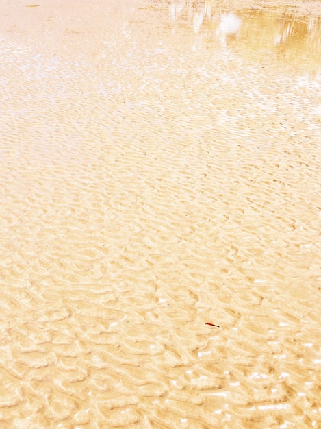 Foto close-up da areia