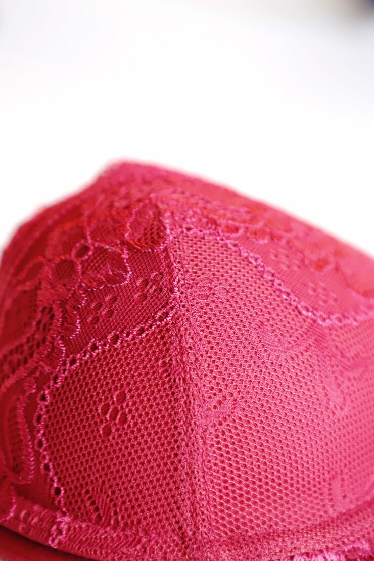 Foto close-up da bola rosa