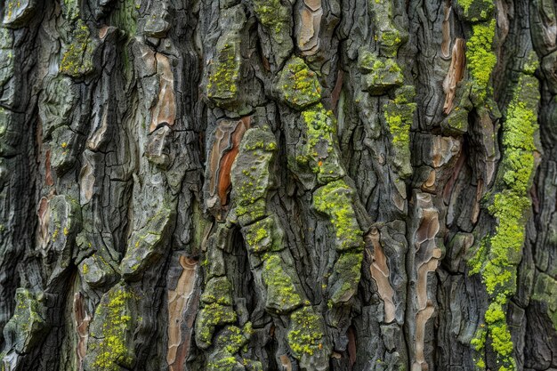Close-up da casca de uma árvore de bordo de casca listrada acer capillipes também conhecida como bordo de cortiça-cobra
