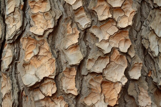 Foto close-up da casca de uma árvore de bordo de casca listrada acer capillipes também conhecida como bordo de cortiça-cobra