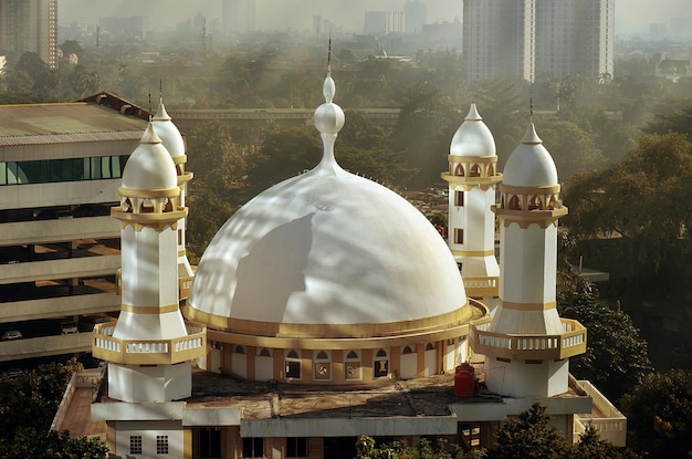 Close-up da igreja