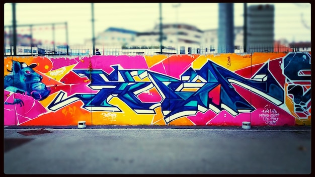 Close-up da pintura