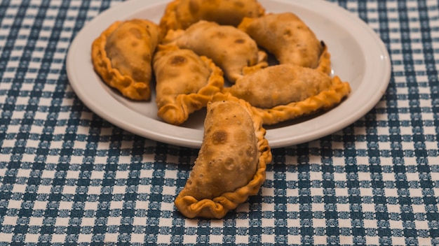Close-up de alimentos em prato