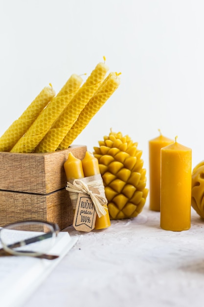 Foto close-up de alimentos na mesa