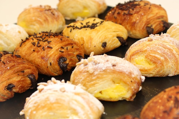Close-up de alimentos no prato