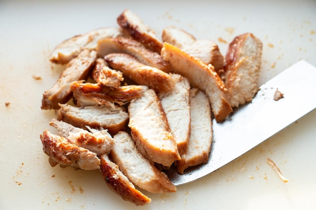 Close-up de alimentos no prato