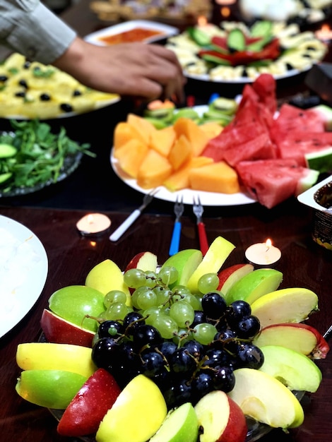 Foto close-up de alimentos