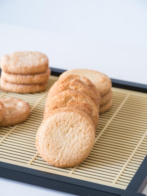 Foto close-up de biscoitos