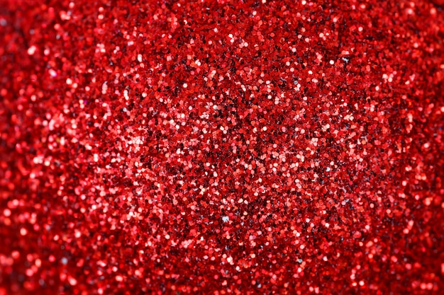 Foto close-up de bola de natal vermelho