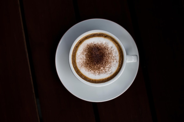 Close-up de café na mesa