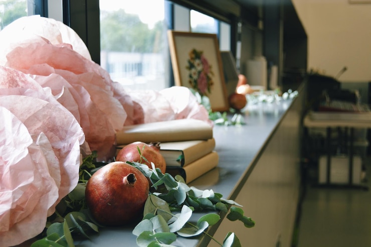 Foto close-up de frutas na mesa em casa