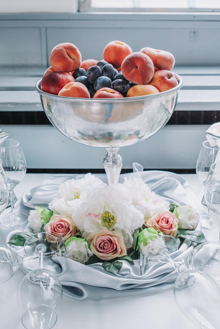 Foto close-up de frutas na mesa